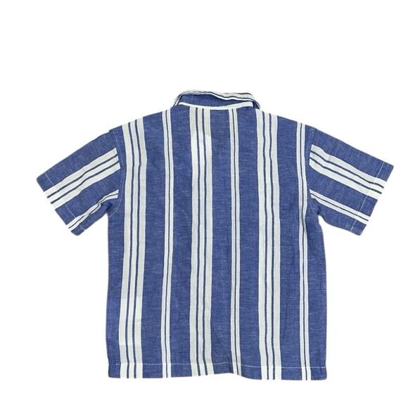 H&M/Gap Boys Blue and White Button Down Shirt(Size 4-5yrs) - Picture 4 of 8